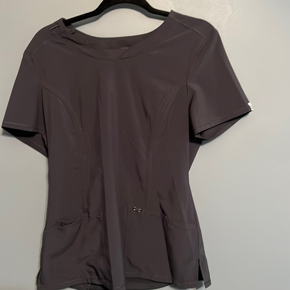 Dark gray Cherokee infinity scrub set